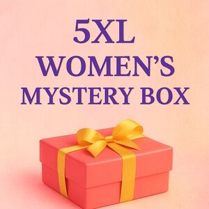 5XL Plus Size Mystery Box – QVC Brands + Everyday Faves (7 Items)